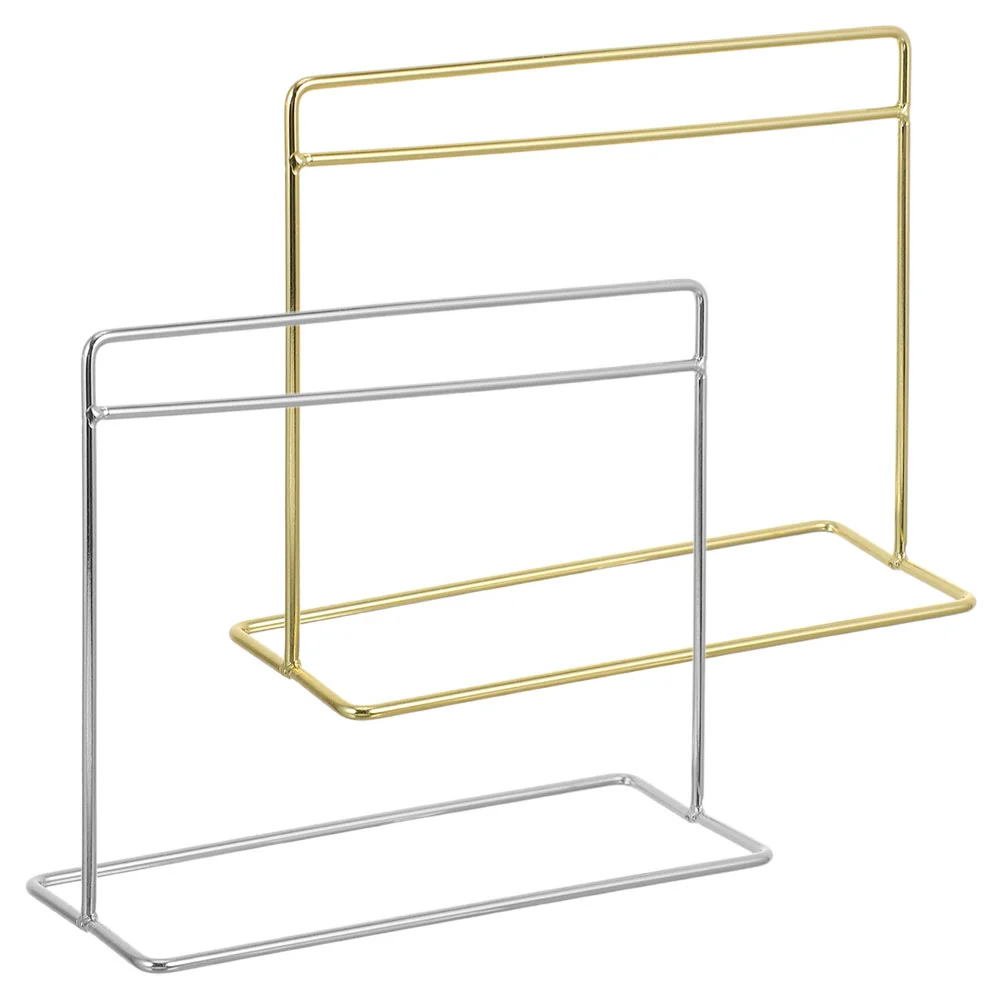 2 Pcs Mini Hanger Display Shelf Clothes Rack House Coat Metal Iron Clothing Holder
2 Pcs Mini Hanger Display Shelf Clothes Rack House Coat Metal Iron Clothing Holder