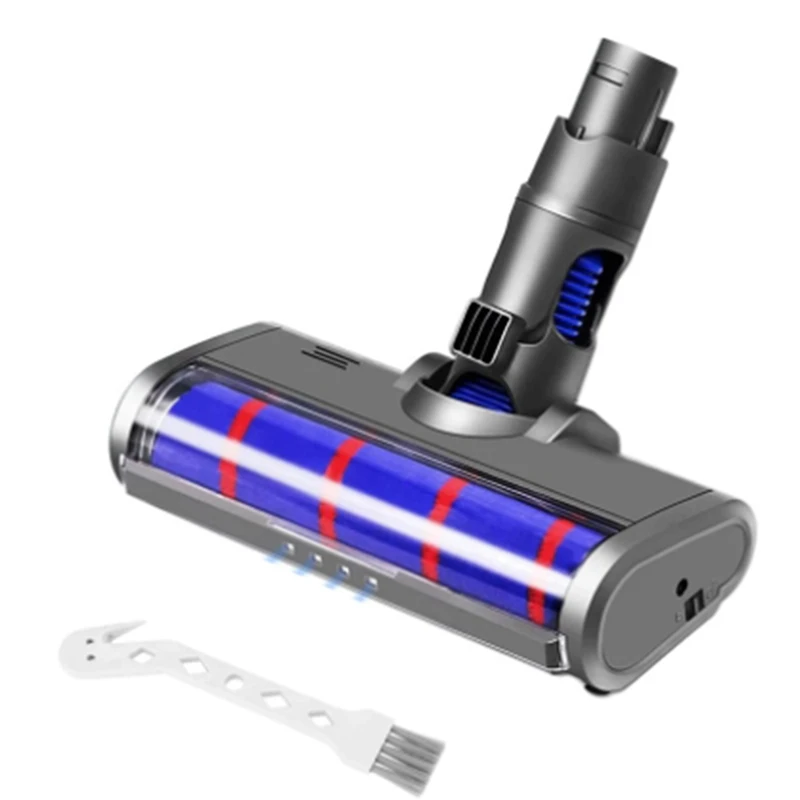 Floor Head Roller Brush For Dyson V6 B-Type Vacuum Cleaners Parts Rotatable Brush Tool With LED Light
Floor Head Roller Brush For Dyson V6 B-Type Vacuum Cleaners Parts Rotatable Brush Tool With LED Light