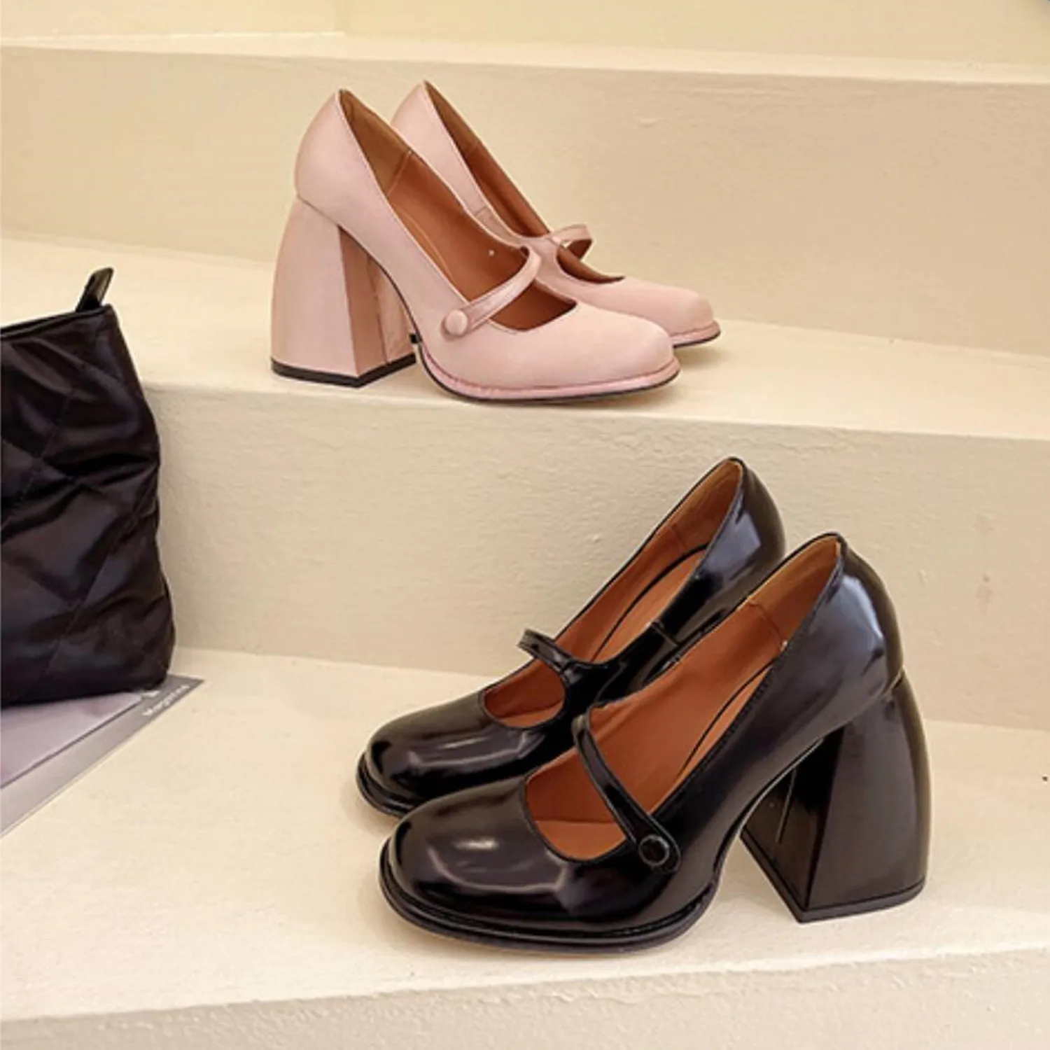2022 New Spring Women Mary Janes Shoes Chunky Heels Sexy Square Toe Thick High Heel Retro Dress Party Wedding Shoes Woman Pumps
2022 New Spring Women Mary Janes Shoes Chunky Heels Sexy Square Toe Thick High Heel Retro Dress Party Wedding Shoes Woman Pumps