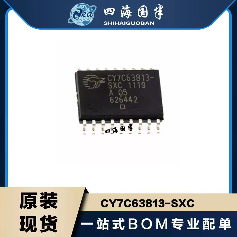 5PCS New Packaging CY7C63813-SXC SOP18 CY7C63823-SXC SOP24 Hi-Speed USB 2.0 Serial Interface Controller
5PCS New Packaging CY7C63813-SXC SOP18 CY7C63823-SXC SOP24 Hi-Speed USB 2.0 Serial Interface Controller