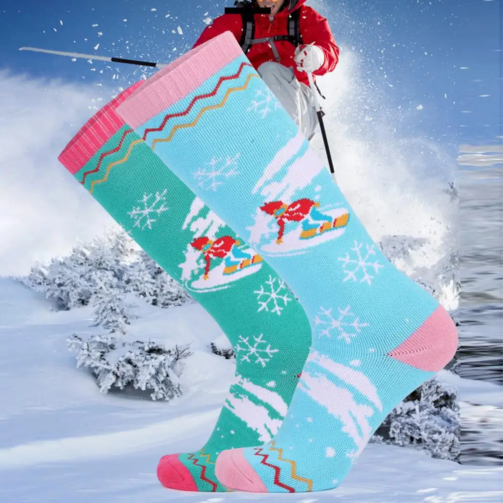 1 Pair Practical Ski Socks Thickened Long Tube Socks Comfortable Women Hiking Socks Long Thermal Socks Cold Protection
1 Pair Practical Ski Socks Thickened Long Tube Socks Comfortable Women Hiking Socks Long Thermal Socks Cold Protection