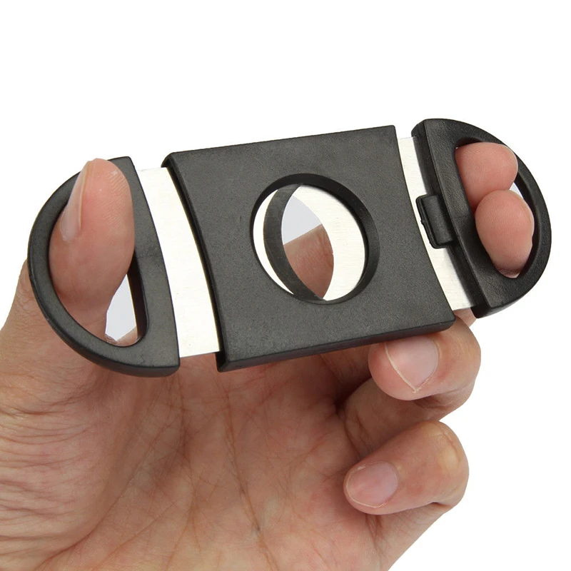 New Metal Stainless Steel Cigar Cutter Classic Cutter Guillotine Cigar Scissors Gift Portable Cigare Smoking Accessories
New Metal Stainless Steel Cigar Cutter Classic Cutter Guillotine Cigar Scissors Gift Portable Cigare Smoking Accessories