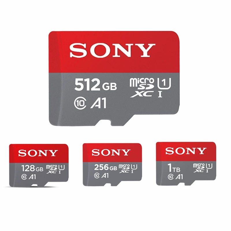 

SONY Ultra Micro SD 128GB 32GB 64GB 256GB 1TB 512GB Micro SD Card SD/TF Flash Card Memory Card 32 64 128 gb microSD for Phone