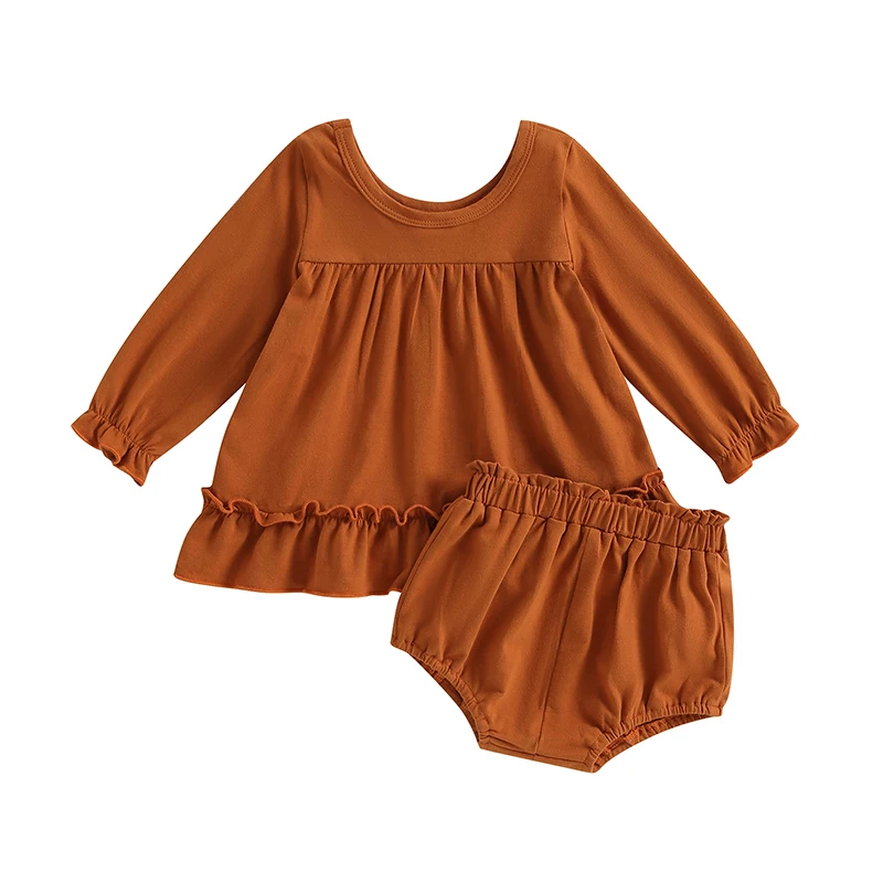 Toddler Baby Girl Summer Outfit Short Sleeve Cotton T-Shirt Ruffle Long Sleeve Shirts High Waist Bottoms Shorts (6-12 Months)
Toddler Baby Girl Summer Outfit Short Sleeve Cotton T-Shirt Ruffle Long Sleeve Shirts High Waist Bottoms Shorts (6-12 Months)