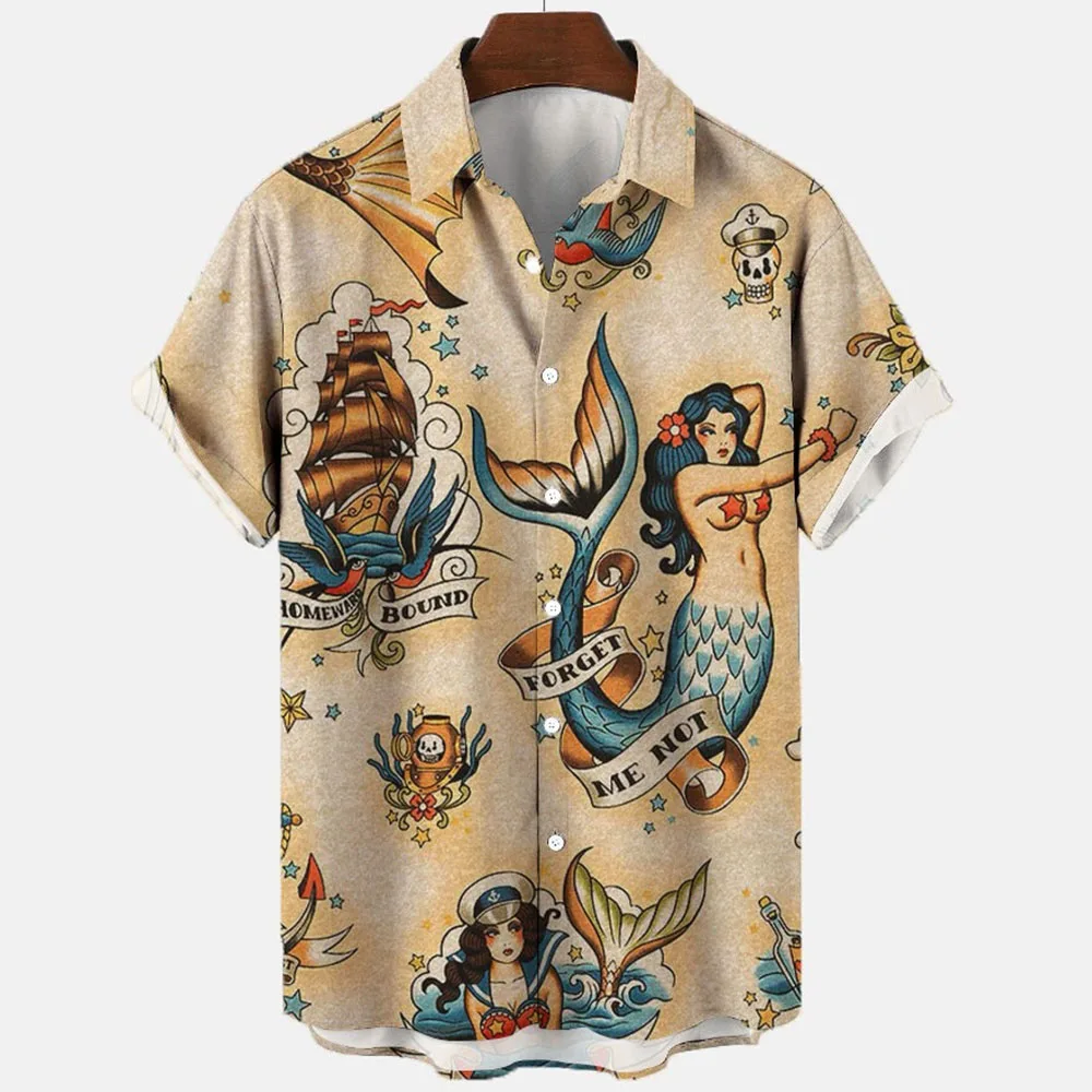 Shirt Holdren Men Summer Shirts For Men 3D Lapel Printed Short Sleeves New Fashion Vintage Clothes 2022 Hot Sale Oversized Tops
Shirt Holdren Men Summer Shirts For Men 3D Lapel Printed Short Sleeves New Fashion Vintage Clothes 2022 Hot Sale Oversized Tops