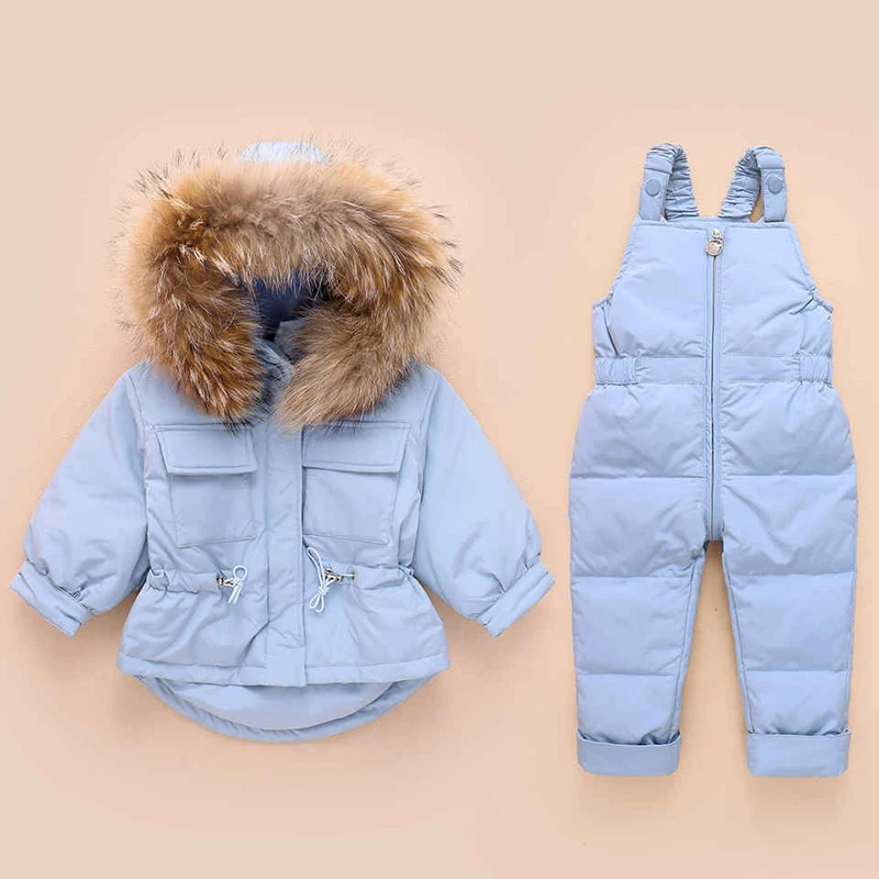 Children's Snowsuits 2019 Fashion -30 Russia Winter Kids Clothes Suit Duck Down Coat Baby Girl Boy Clothing Sets Jacket + Pants
Children's Snowsuits 2019 Fashion -30 Russia Winter Kids Clothes Suit Duck Down Coat Baby Girl Boy Clothing Sets Jacket + Pants