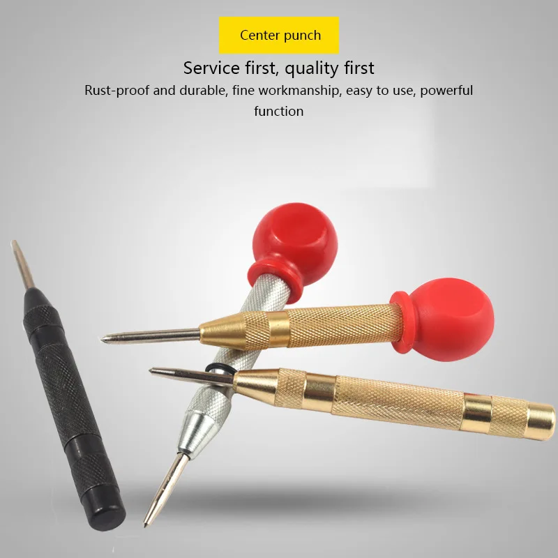 1pcs Center Punch Automatic Spring Type Locator Glass Firing Pin Window Breaker Punch Set Center Punch
1pcs Center Punch Automatic Spring Type Locator Glass Firing Pin Window Breaker Punch Set Center Punch