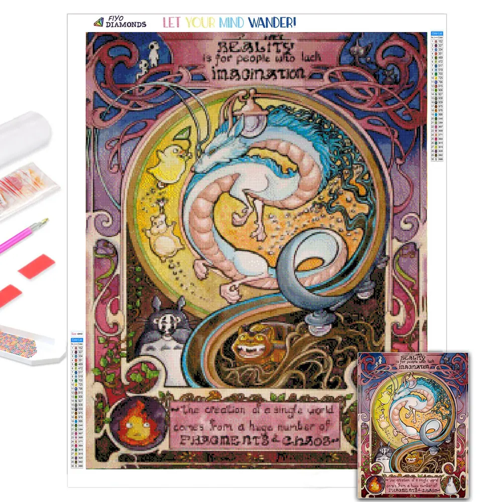 DIY 5D Diamond Painting Japanese Anime Picture Mosaic Full Diamond Rhinestones Embroidery Cross Stitch Set Home Wall Decoration
DIY 5D Diamond Painting Japanese Anime Picture Mosaic Full Diamond Rhinestones Embroidery Cross Stitch Set Home Wall Decoration