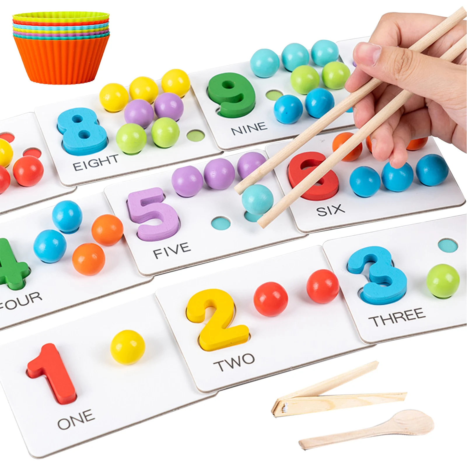 Wooden Board Bead Game Toy Rainbow Beads Color Sorting Number Tracing Cards Math Game Fine Motor Skills Montessori Toys For
Wooden Board Bead Game Toy Rainbow Beads Color Sorting Number Tracing Cards Math Game Fine Motor Skills Montessori Toys For