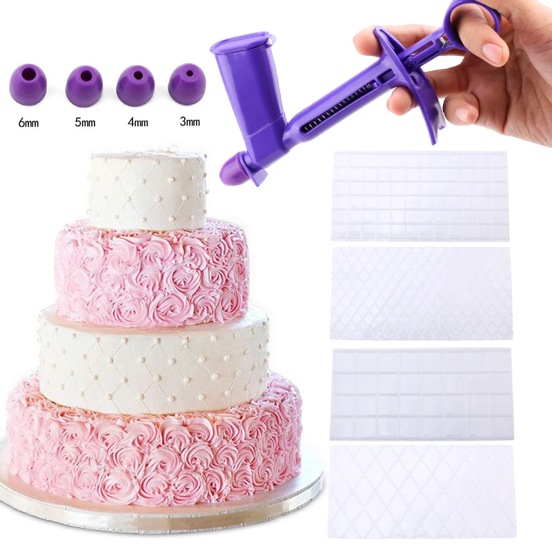 4pcs/Set Grid Transparent Texture Mat Fondant Cake Plaid Embossed Baking Texture Decoration Mold Cake Tools
4pcs/Set Grid Transparent Texture Mat Fondant Cake Plaid Embossed Baking Texture Decoration Mold Cake Tools