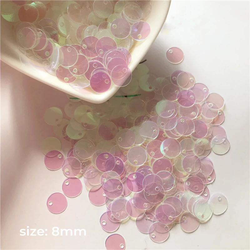 A Lot Single Hole Circular Sequin DIY Material Handwork Accessories For DIY Lovers Making Sequin Embroidery
A Lot Single Hole Circular Sequin DIY Material Handwork Accessories For DIY Lovers Making Sequin Embroidery