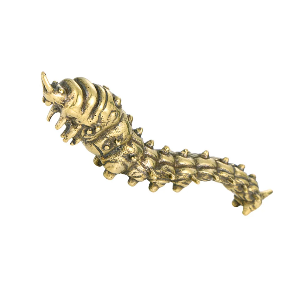 Tea Tray Decoration Gifts Pets Small Animal Figurines Desktop Decor Brass Caterpillar Decorate Statue
Tea Tray Decoration Gifts Pets Small Animal Figurines Desktop Decor Brass Caterpillar Decorate Statue