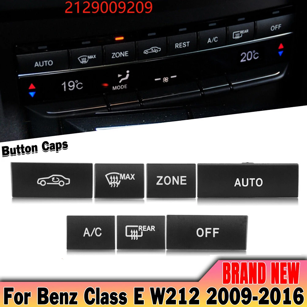 7pcs Dashboard A/C Switch Button Cap ABS Plastic Replacement For Mercedes For Benz W212 2009-2016 Base Car Accessories
7pcs Dashboard A/C Switch Button Cap ABS Plastic Replacement For Mercedes For Benz W212 2009-2016 Base Car Accessories