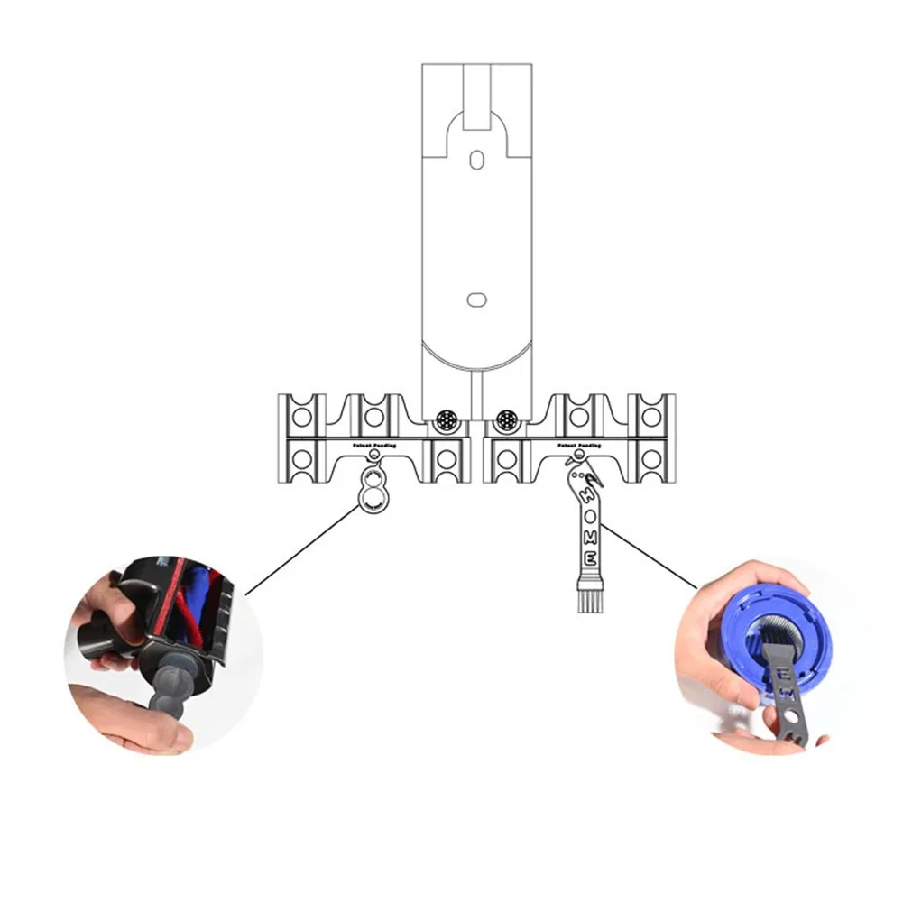 Vacuum Cleaner Accessories Storage Holder For Dyson V7 V8 V10 Absolute Brush Vacuum Cleaner Accessories Storage Holder For Dyson
Vacuum Cleaner Accessories Storage Holder For Dyson V7 V8 V10 Absolute Brush Vacuum Cleaner Accessories Storage Holder For Dyson