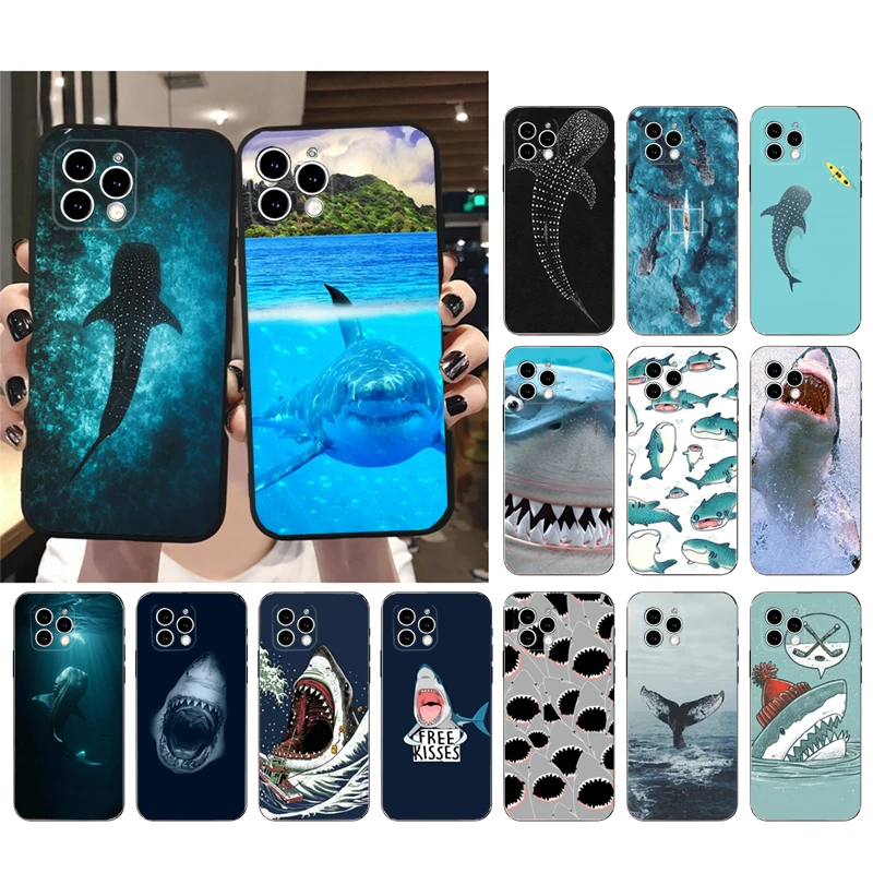 Phone Case For iphone 14 Pro Max 13 12 11 Pro Max XS XR X 12mini 14 Plus SE Ocean Whale Sharks Shark Case Funda
Phone Case For iphone 14 Pro Max 13 12 11 Pro Max XS XR X 12mini 14 Plus SE Ocean Whale Sharks Shark Case Funda