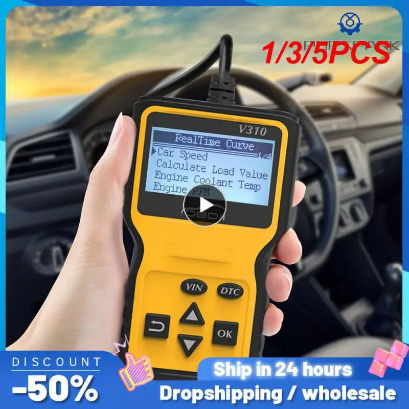 1/3/5PCS MP69033 OBD2 Scanner Universal Car Engine Fault Code Reader, CAN Diagnostic Scan Tool for All OBD II Protocol Cars
1/3/5PCS MP69033 OBD2 Scanner Universal Car Engine Fault Code Reader, CAN Diagnostic Scan Tool for All OBD II Protocol Cars