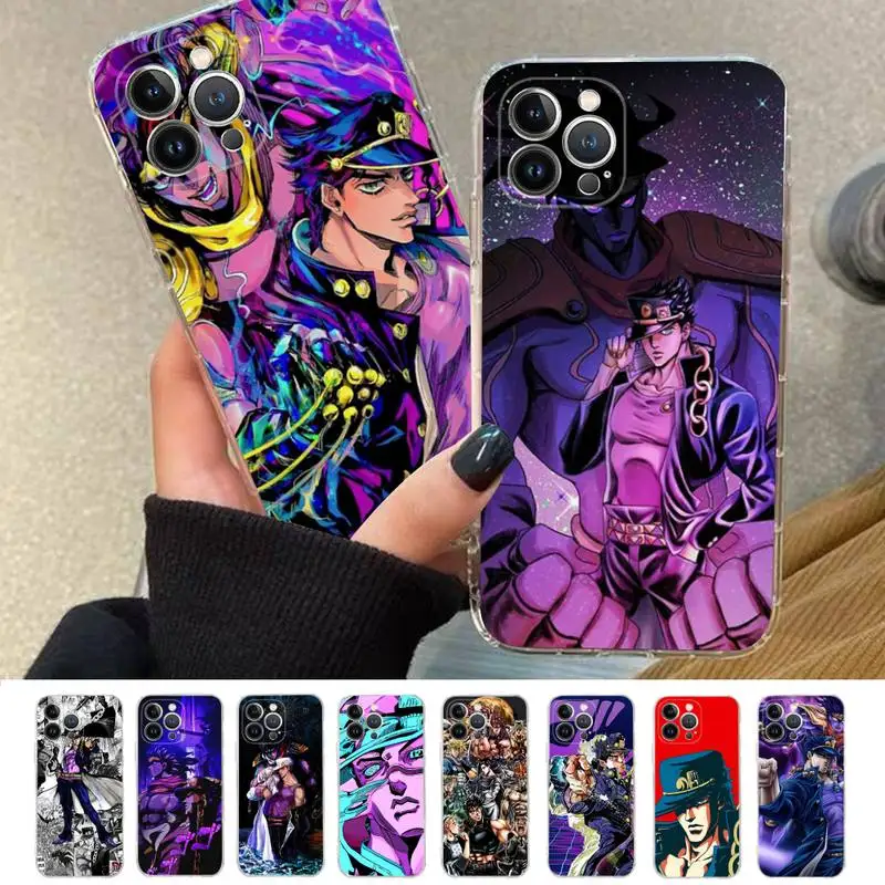 Anime JoJos Bizarre Adventure Phone Case For iPhone 8 7 6 6S Plus X SE 2020 XR XS 14 11 12 13 Mini Pro Max Mobile Case
Anime JoJos Bizarre Adventure Phone Case For iPhone 8 7 6 6S Plus X SE 2020 XR XS 14 11 12 13 Mini Pro Max Mobile Case