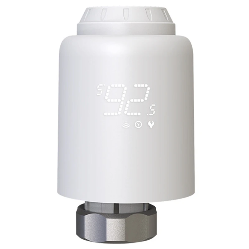 Tuya Zigbee Thermostatic Radiator Valve Smartlife Wireless Remote Heating Temperature Controller Voice Control Replacement 
Tuya Zigbee Thermostatic Radiator Valve Smartlife Wireless Remote Heating Temperature Controller Voice Control Replacement