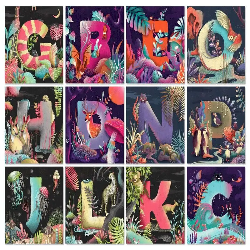 GATYZTORY Раскраска по номерам, персонажи, акриловая роспись, настенная живопись по номерам для детей, Мультяшные наборы, домашний декор 
GATYZTORY Раскраска по номерам, персонажи, акриловая роспись, настенная живопись по номерам для детей, Мультяшные наборы, домашний декор