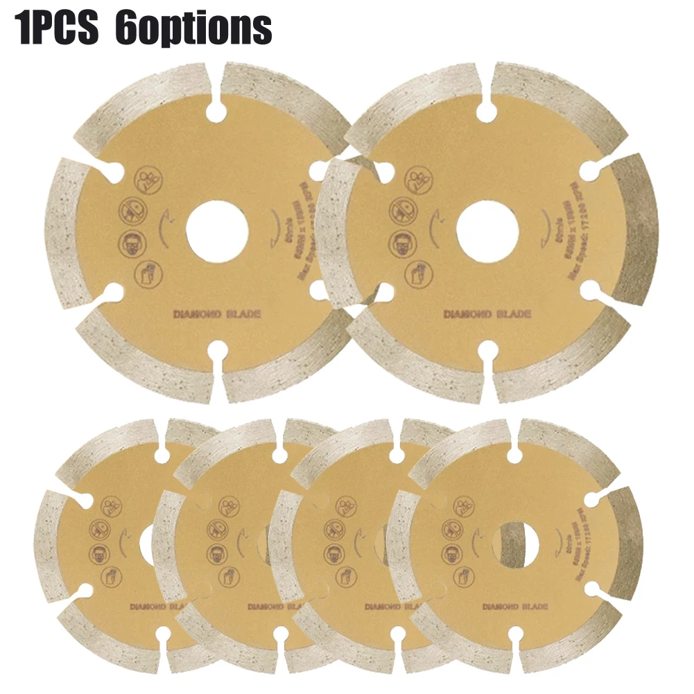 1PC 85/89/115mm Diamond Saw Blade Dry-Cut Disc 10/15mm Bore For Angle Grinder Cutting Concrete Electric Power Rotary Tools
1PC 85/89/115mm Diamond Saw Blade Dry-Cut Disc 10/15mm Bore For Angle Grinder Cutting Concrete Electric Power Rotary Tools