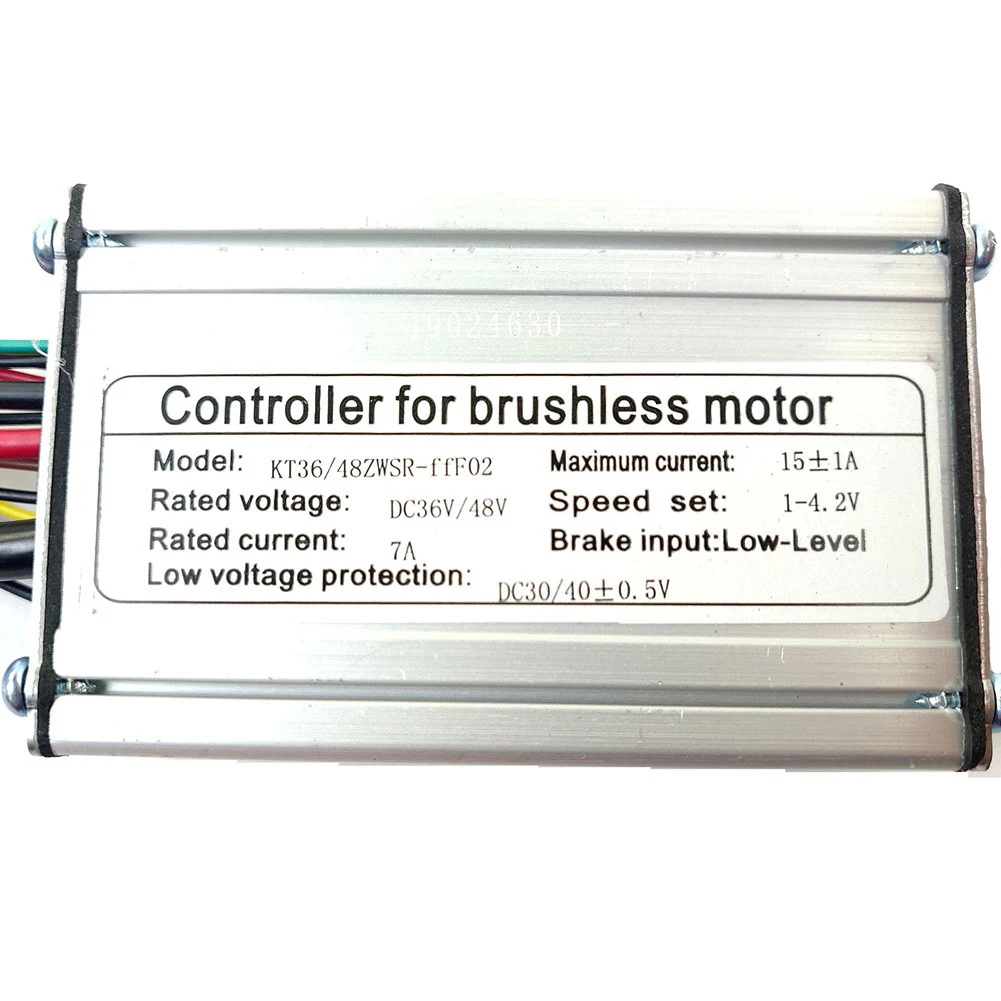 Ebike Controller KT Controller Brushless Motor DC 36V/48V Electric Bicycle Parts Rated Current 7A Speed Setting 1-4.2V
Ebike Controller KT Controller Brushless Motor DC 36V/48V Electric Bicycle Parts Rated Current 7A Speed Setting 1-4.2V