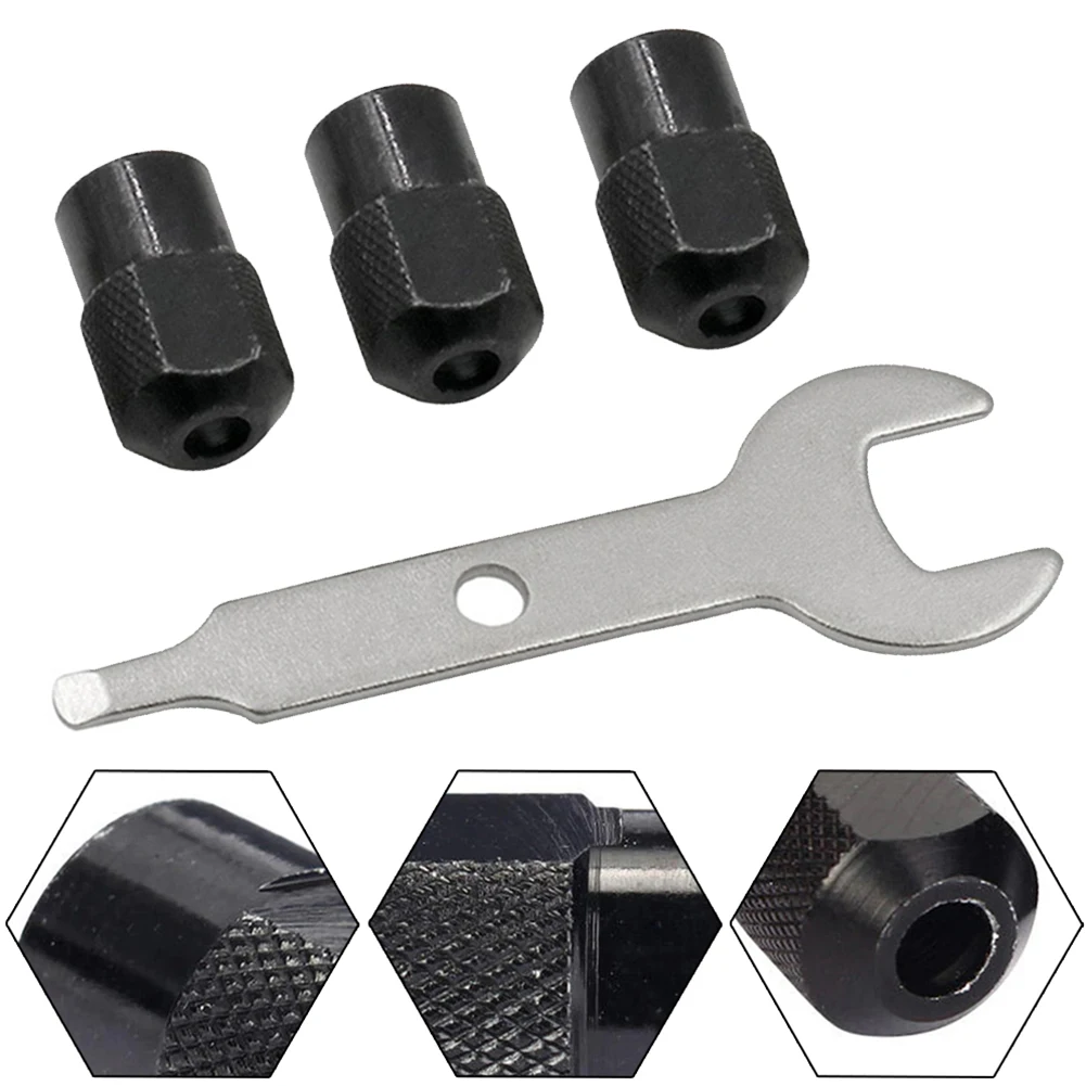 3*Chuck Nut+1*Wrench Mini Drill Chuck M8*0.75mm Chuck Nut Rotary Tool Accessories + Wrench For Most Rotary Zinc Alloy Tools✅
3*Chuck Nut+1*Wrench Mini Drill Chuck M8*0.75mm Chuck Nut Rotary Tool Accessories + Wrench For Most Rotary Zinc Alloy Tools✅