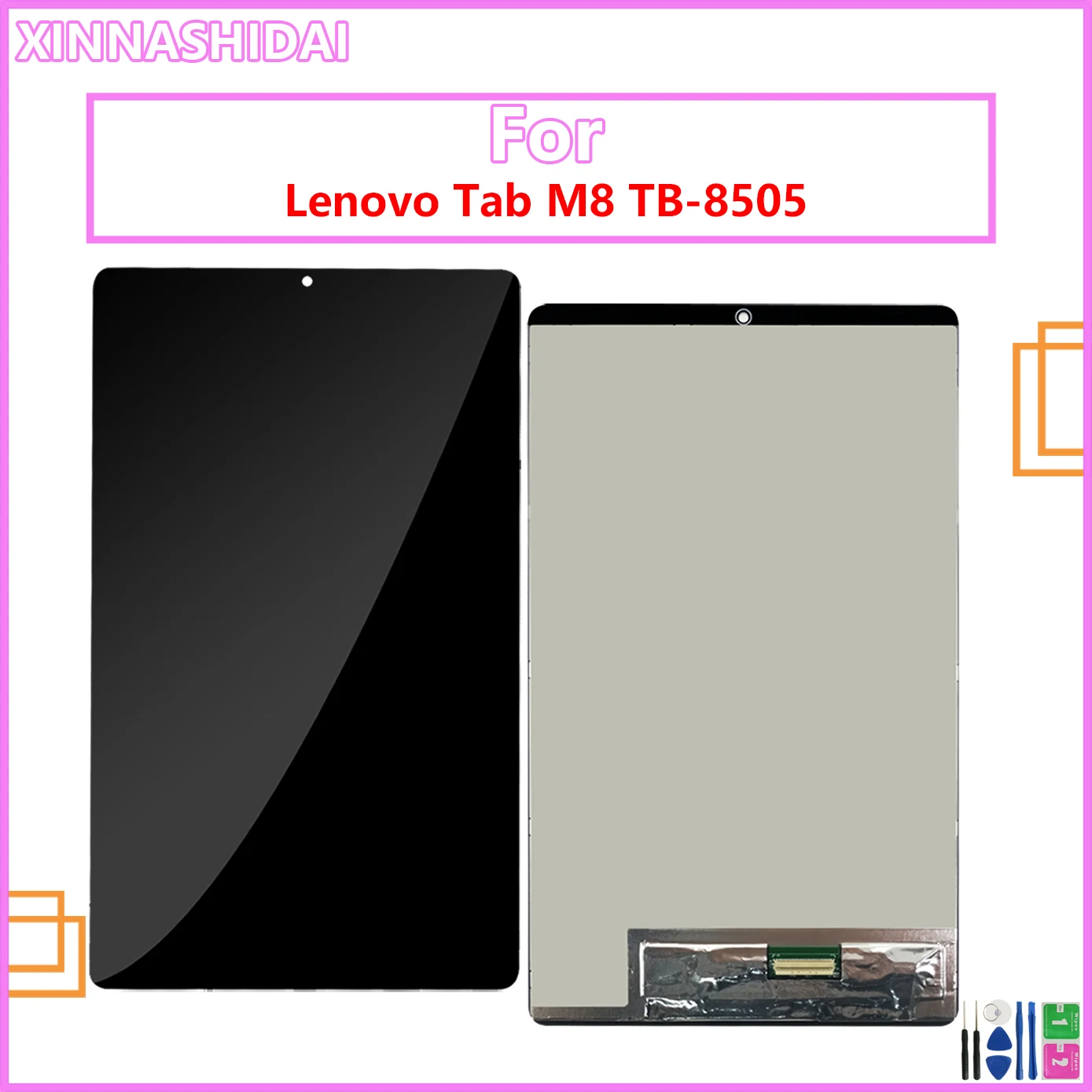 ЖК-дисплей 8 0 дюйма для Lenovo Tab M8 HD КНР аналогичный строке TB-8505 сенсорный экран с
