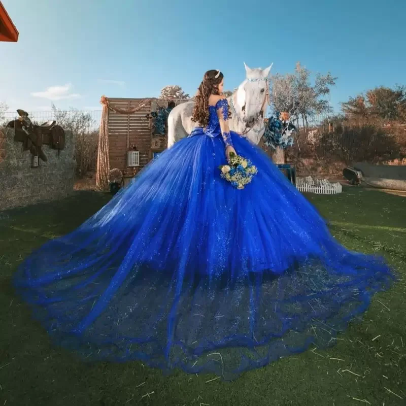 ANGELSBRIDEP Королевское синее кружевное платье Quinceanera с длинным рукавом с бисером милое платье для выпускного вечера 16 блестящее Тюлевое платье 15 лет
ANGELSBRIDEP Королевское синее кружевное платье Quinceanera с длинным рукавом с бисером милое платье для выпускного вечера 16 блестящее Тюлевое платье 15 лет
