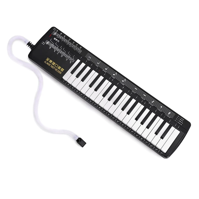 37 for KEY Melodica Instrument Keyboard Soprano Piano Style with Mouthpiece Tube Sets and Carrying Bag for Kids Beginner NEW
37 for KEY Melodica Instrument Keyboard Soprano Piano Style with Mouthpiece Tube Sets and Carrying Bag for Kids Beginner NEW