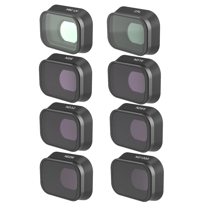 Optical Glass Lens Filter ND1000 ND256 ND64 ND32 ND16 ND8 ND Lens Filter UV CPL Filter Compatible with DJI Mini 3 Pro Drone
Optical Glass Lens Filter ND1000 ND256 ND64 ND32 ND16 ND8 ND Lens Filter UV CPL Filter Compatible with DJI Mini 3 Pro Drone