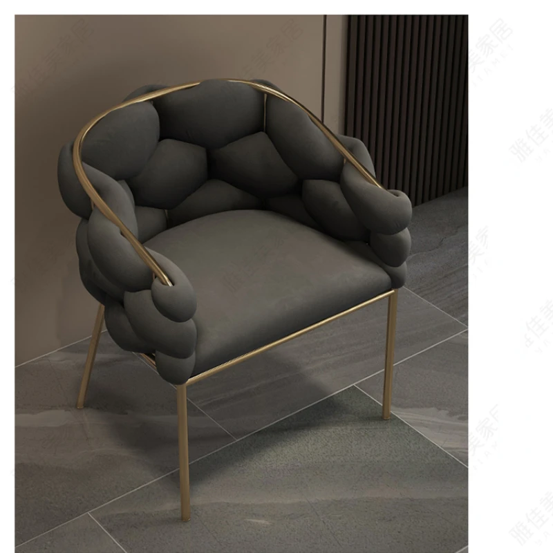 Makeup Chair Girl Ins Bedroom Backrest Princess Light Luxury Senior Dresser Stool Customer Manicure Living Room Furniture
Makeup Chair Girl Ins Bedroom Backrest Princess Light Luxury Senior Dresser Stool Customer Manicure Living Room Furniture
