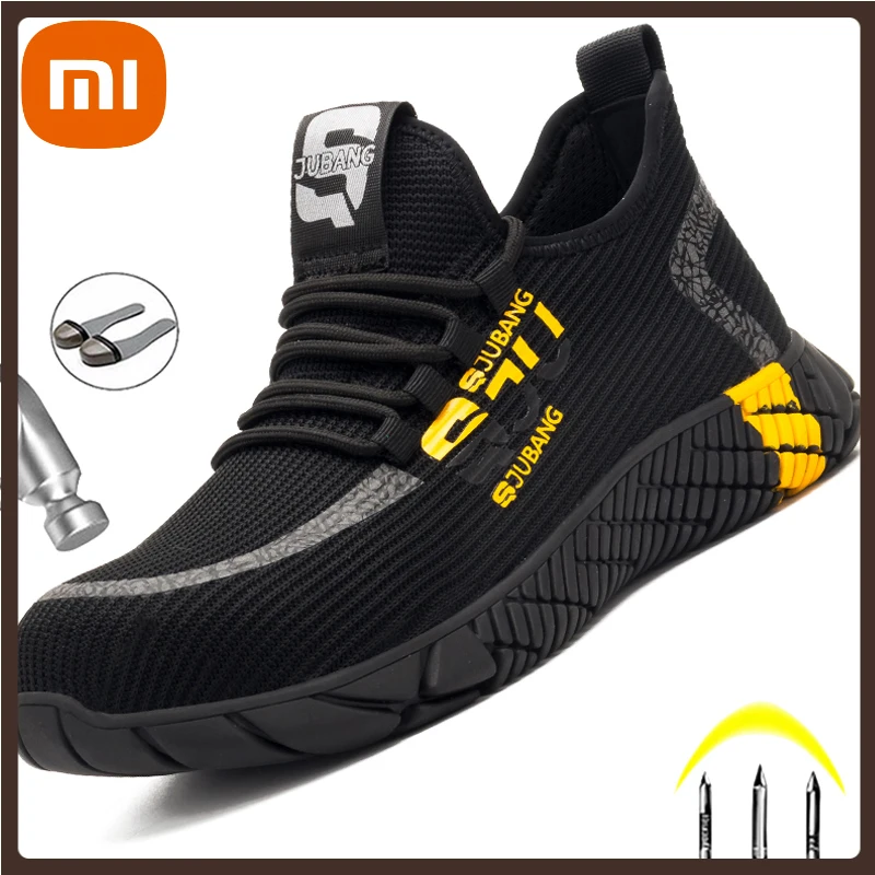 XIAOMI Men Women Steel Toe Safety Shoes Men Lightweight Indestructible Work Shoes Indestructible Work Sneakers Security
XIAOMI Men Women Steel Toe Safety Shoes Men Lightweight Indestructible Work Shoes Indestructible Work Sneakers Security