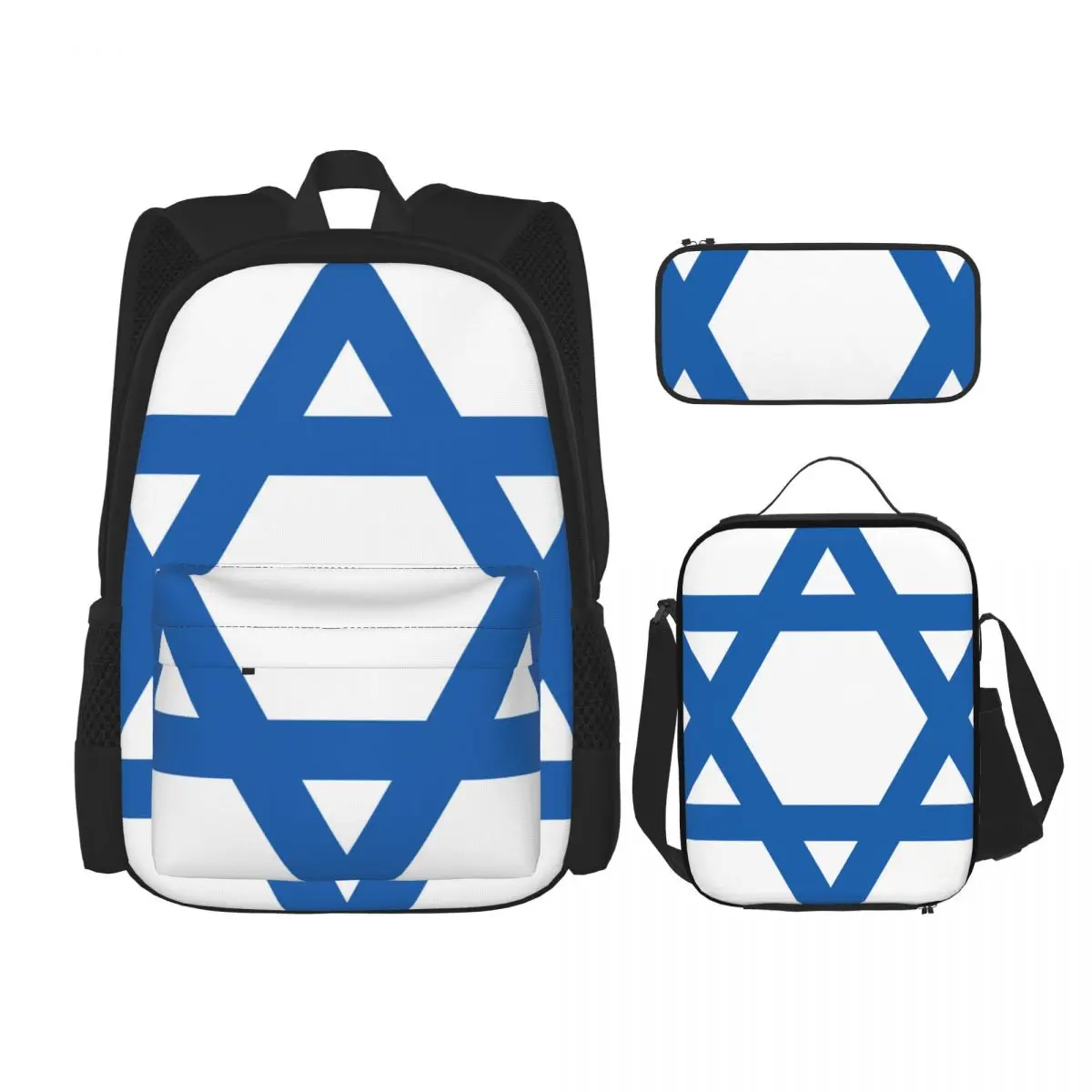 3 Pcs/Set School Backpack for Girls Children Schoolbags Kids School Pencil Case Lunchbox Star Of David
3 Pcs/Set School Backpack for Girls Children Schoolbags Kids School Pencil Case Lunchbox Star Of David