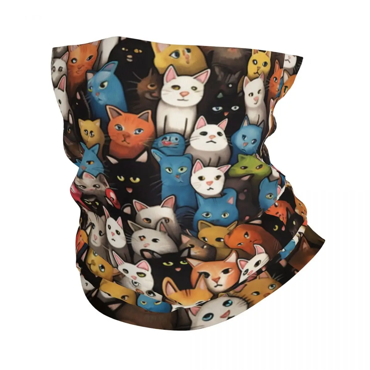 Colorful Cartoon Kitten Cat Bandana Neck Gaiter for Hiking Hunting Women Men Wrap Scarf Balaclava Warmer
Colorful Cartoon Kitten Cat Bandana Neck Gaiter for Hiking Hunting Women Men Wrap Scarf Balaclava Warmer