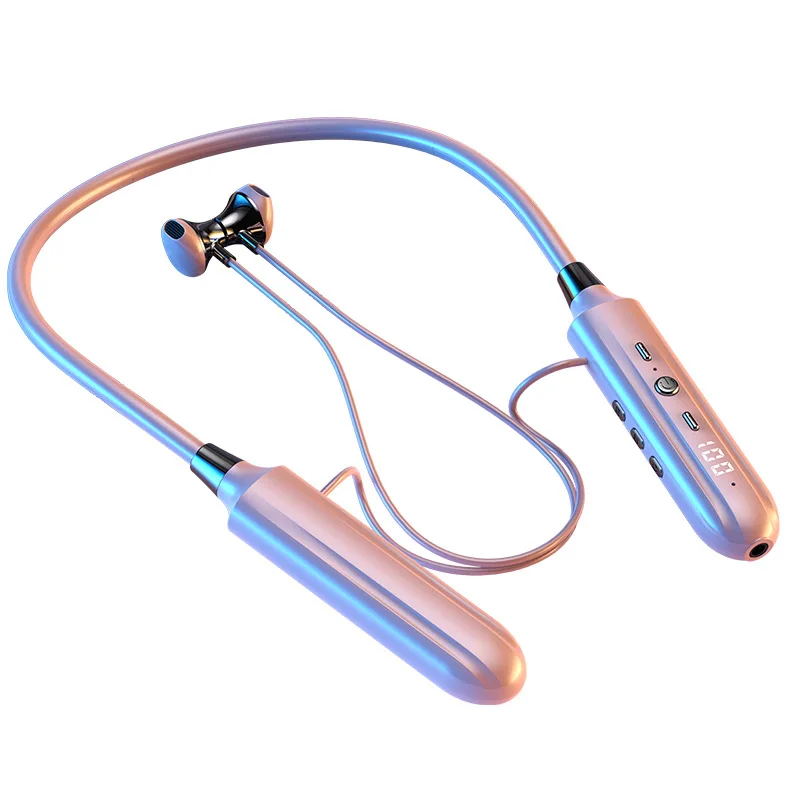 Sports Wireless Earphone Bluetooth -Compitible Sport Headset LED Power Display Semi-In-Ear Subwoofer Earphone Noise Reduction
Sports Wireless Earphone Bluetooth -Compitible Sport Headset LED Power Display Semi-In-Ear Subwoofer Earphone Noise Reduction