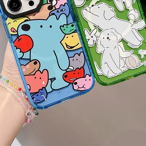 Cartoon Dog MagSafe Phone Case Cover for IPhone 12 13 14 15 Pro Max Case for IPhone 15 Pro Max 
Cartoon Dog MagSafe Phone Case Cover for IPhone 12 13 14 15 Pro Max Case for IPhone 15 Pro Max