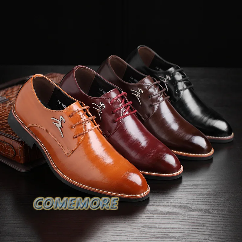 Luxury Brand Leather Concise Men's Business Pointy Black Shoes Breathable Formal Wedding Basic Shoes Men Dress Shoes Fashion New
Luxury Brand Leather Concise Men's Business Pointy Black Shoes Breathable Formal Wedding Basic Shoes Men Dress Shoes Fashion New