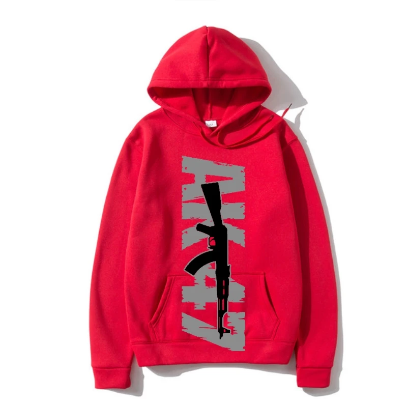 2022 Fashion Ak-47 Outerwear Gun Rights Kalishnikova 2Nd Amendmen Ak47 Semi Assaul Rifle 7.62 Sweatshir Hoody
2022 Fashion Ak-47 Outerwear Gun Rights Kalishnikova 2Nd Amendmen Ak47 Semi Assaul Rifle 7.62 Sweatshir Hoody