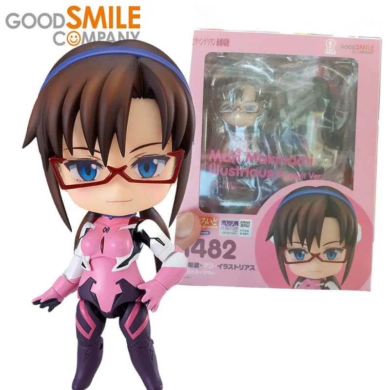 10CM Original Good Smile Gsc Nendoroid Evangelion Eva Makinami Mari Q Verision Collectible Action Figure Model Toy Holiday Gift 
10CM Original Good Smile Gsc Nendoroid Evangelion Eva Makinami Mari Q Verision Collectible Action Figure Model Toy Holiday Gift