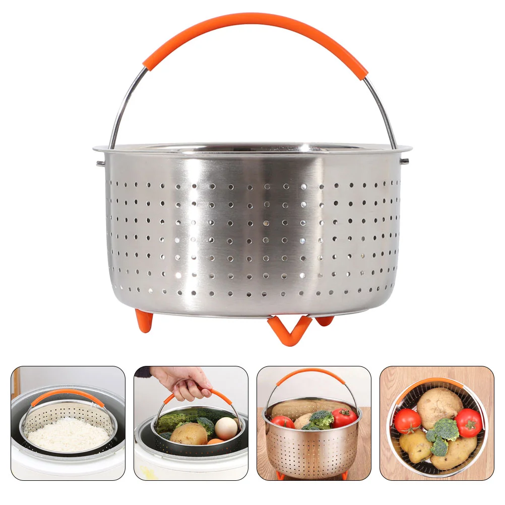 Steamer Pot Basket Rack Steaming Insert Metal Trivet Stainless Steel Pan Cooker Steam Sum Dim Cookware Round Stand Pressure Soup
Steamer Pot Basket Rack Steaming Insert Metal Trivet Stainless Steel Pan Cooker Steam Sum Dim Cookware Round Stand Pressure Soup