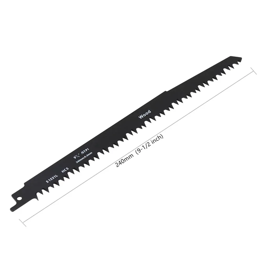 3PCS S1531L HCS Reciprocating Saw Blade Wear Resistance Saw Blades For Cut Rough Wood Power Tool Fast Cut Saw Blades Black
3PCS S1531L HCS Reciprocating Saw Blade Wear Resistance Saw Blades For Cut Rough Wood Power Tool Fast Cut Saw Blades Black