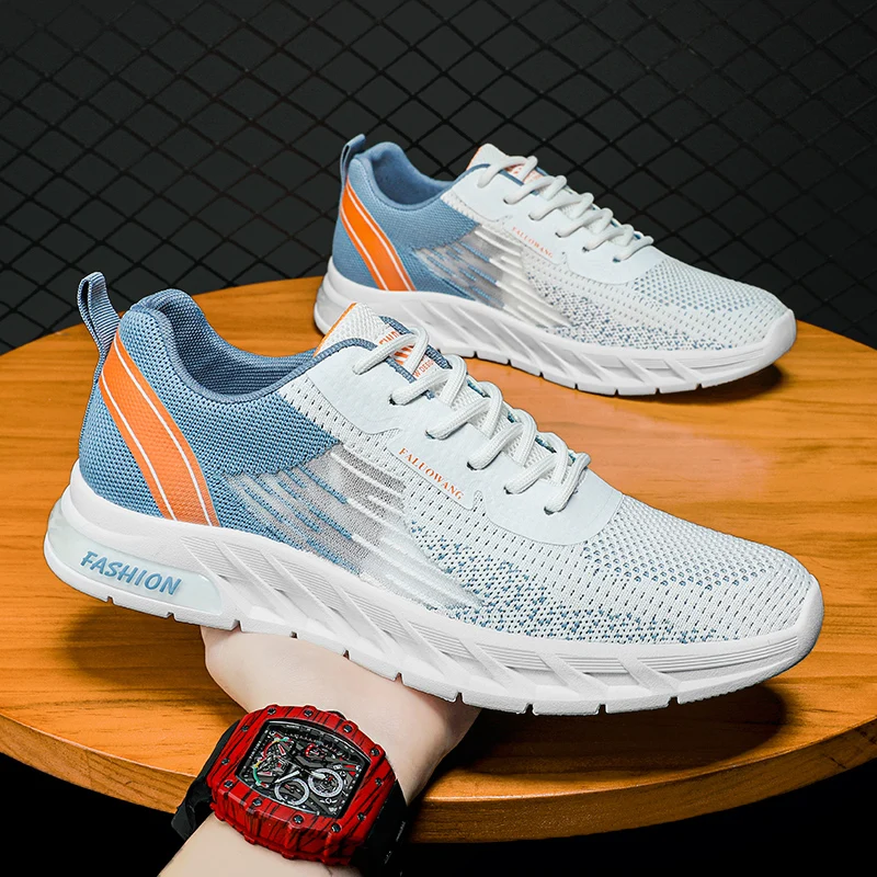 【HUOOU&HAIOU】Summer Men's Sports Shoes Breathable Mesh Sneakers Casual Shoes Flying Woven Breathable White Shoes
【HUOOU&HAIOU】Summer Men's Sports Shoes Breathable Mesh Sneakers Casual Shoes Flying Woven Breathable White Shoes