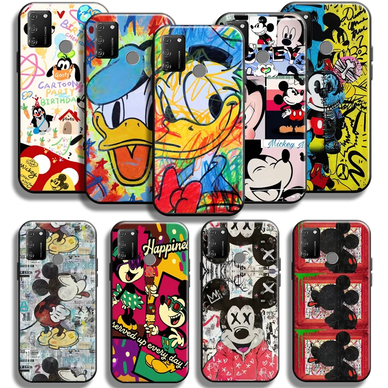 Disney Cartoon Mickey Graffiti For Huawei Honor 9A Phone Case Honor 9A Back Black TPU Shell Funda Carcasa Liquid Silicon
Disney Cartoon Mickey Graffiti For Huawei Honor 9A Phone Case Honor 9A Back Black TPU Shell Funda Carcasa Liquid Silicon