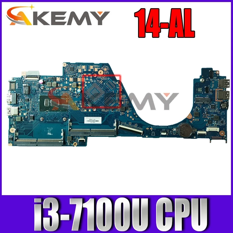 Материнская плата для ноутбука 903705-601 903705-001 903705-501 DAG31AMB6D0 для HP Pavilion 14-AL материнская плата для ноутбука
Материнская плата для ноутбука 903705-601 903705-001 903705-501 DAG31AMB6D0 для HP Pavilion 14-AL материнская плата для ноутбука