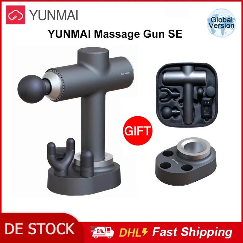 YUNMAI SE Smart Massage Gun Deep Muscle Relaxation Portable Electric Massager Muscle Pain Relief Muscle Stimulator
YUNMAI SE Smart Massage Gun Deep Muscle Relaxation Portable Electric Massager Muscle Pain Relief Muscle Stimulator