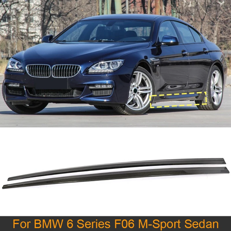 Gloss Black Car Side Skirts Extension For BMW 6 Series F06 M-Sport Sedan 4 Door 2012-2017 Bumper Side Skirts Lip Carbon Fiber
Gloss Black Car Side Skirts Extension For BMW 6 Series F06 M-Sport Sedan 4 Door 2012-2017 Bumper Side Skirts Lip Carbon Fiber