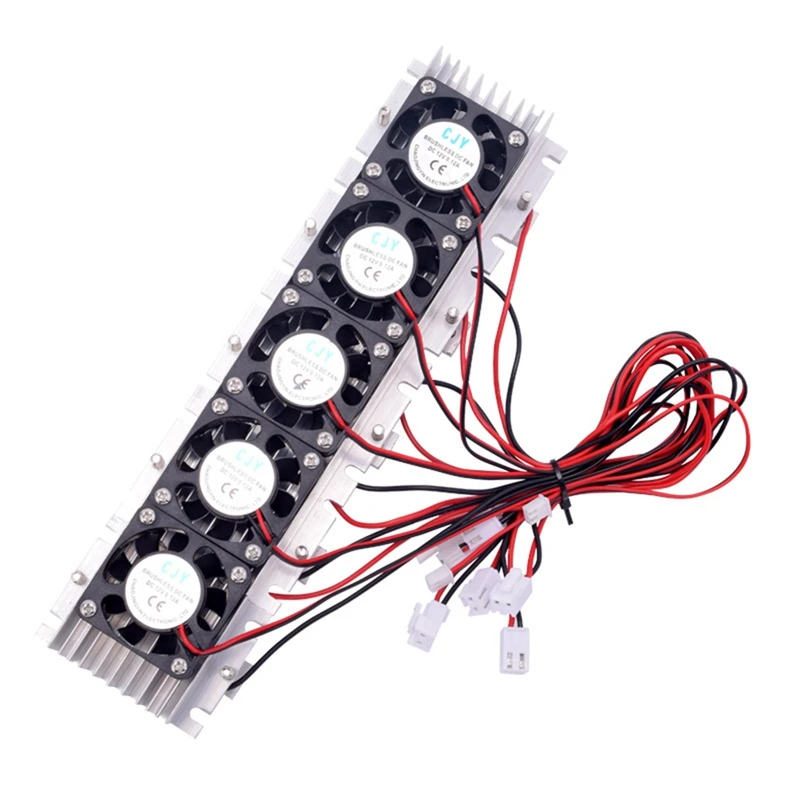 300W Thermoelectric Peltier Refrigeration Cooler DC12V Semiconductor Air Conditioner Cooling System Accessories DIY Kit
300W Thermoelectric Peltier Refrigeration Cooler DC12V Semiconductor Air Conditioner Cooling System Accessories DIY Kit