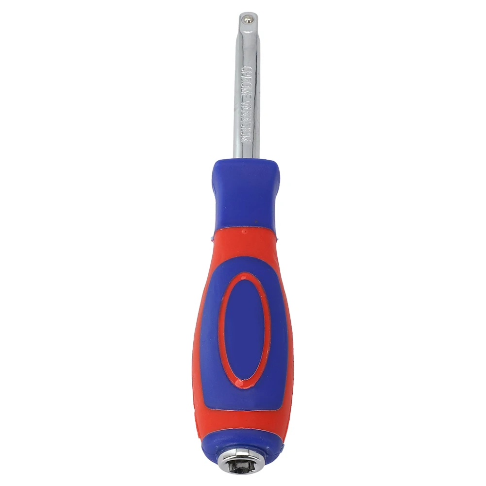 Socket Wrench 150mm Length 1/4Inch Small Square Rod With Tail Hole Rotary Handle Dual-purpose Socket Wrench Handle Tool Parts
Socket Wrench 150mm Length 1/4Inch Small Square Rod With Tail Hole Rotary Handle Dual-purpose Socket Wrench Handle Tool Parts