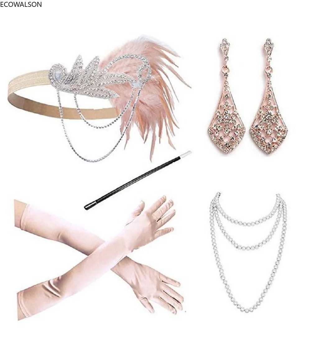 Набор аксессуаров для волос цвета шампанского в стиле 1920-х, винтажная повязка на голову с павлиньими перьями, костюм, ожерелье, перчатки, наб...
Набор аксессуаров для волос цвета шампанского в стиле 1920-х, винтажная повязка на голову с павлиньими перьями, костюм, ожерелье, перчатки, наб...