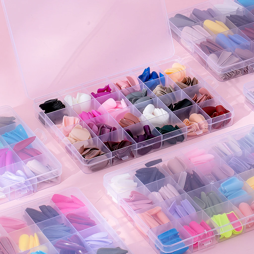 576/520/480Pcs Mix Various Solid Colors Frosted Square Ballet Coffin Almond Stilleto ABS False Nail Tips Manicure Extension Box
576/520/480Pcs Mix Various Solid Colors Frosted Square Ballet Coffin Almond Stilleto ABS False Nail Tips Manicure Extension Box